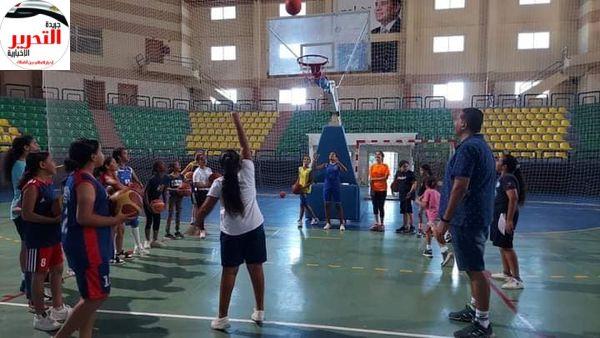 استعدادات مركز تدريب الفتيات كرة السلة Her World للقاء الختامي بالإسكندرية